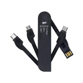 3 In 1 Type C Charger Adapter Multi Functional for Xiaomi Samsung USB-C Android Phone Tablet Charging Data Transmission
